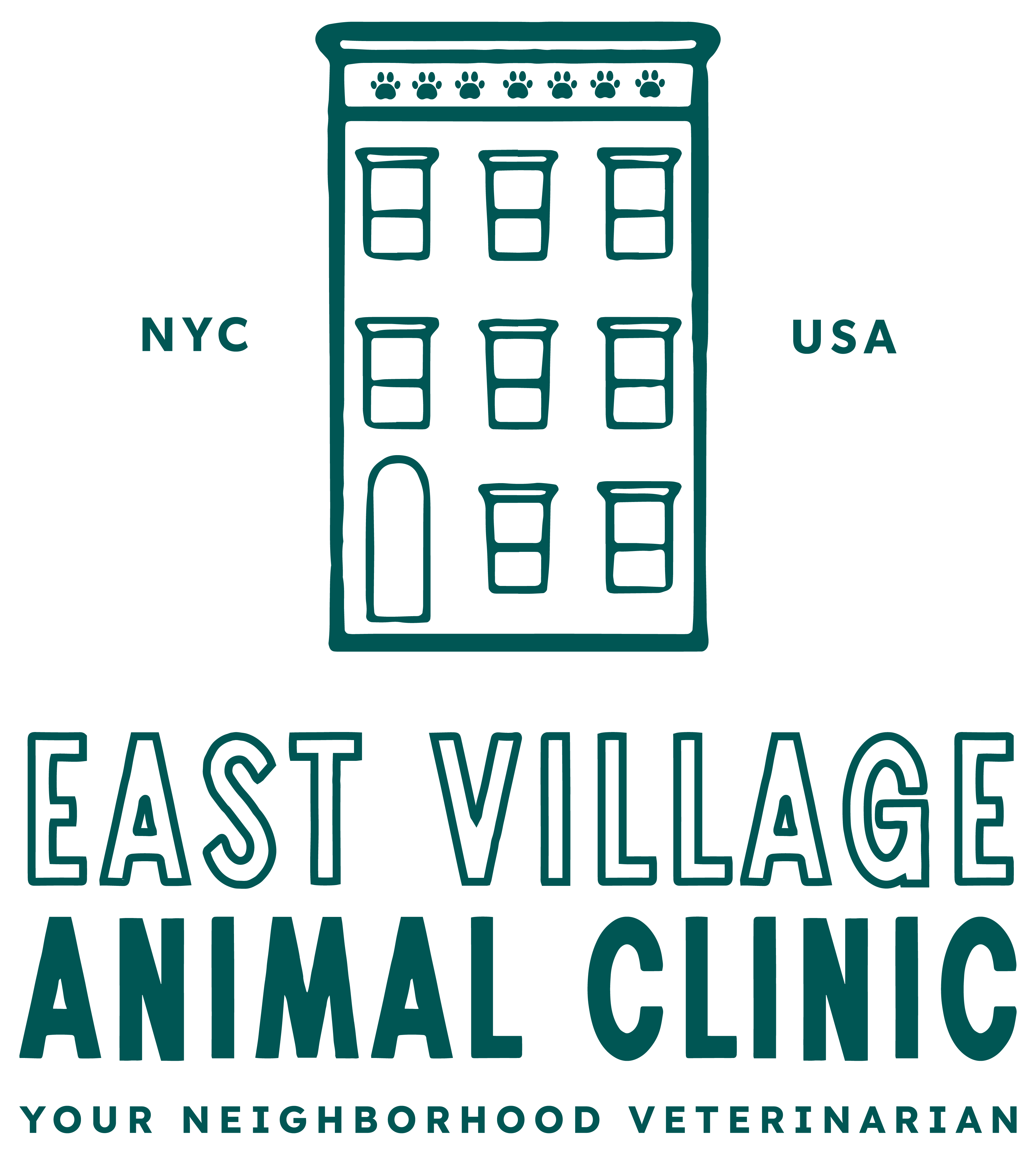East Village Animal Clinic logo